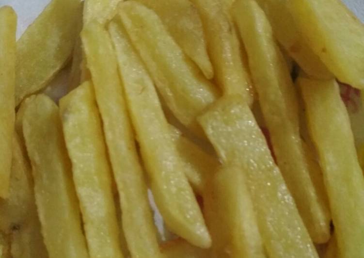 9 Resep: Kentang goreng / french-fries Untuk Pemula!