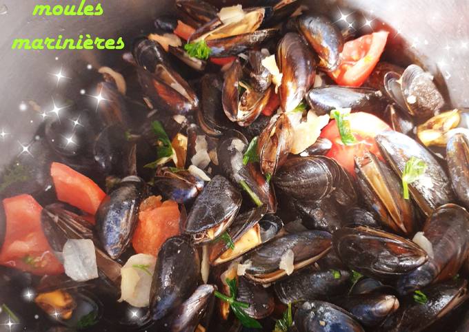 Moules de bouchot marinières