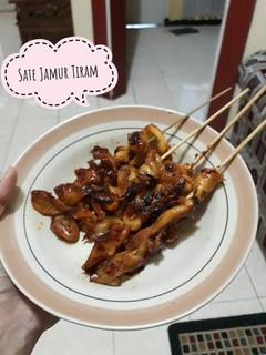 Foto resep Sate Jamur Tiram uenaak