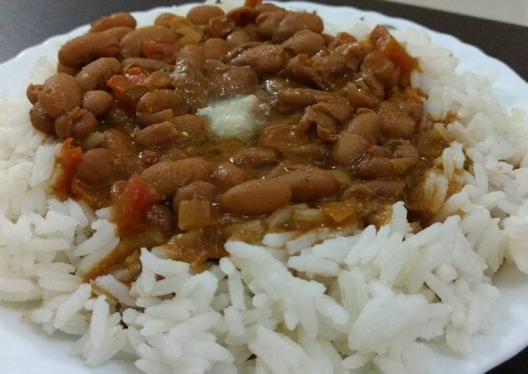 Without Onion Garlic Rajma