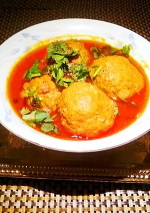 A picture of Shahi Mutton kofta.