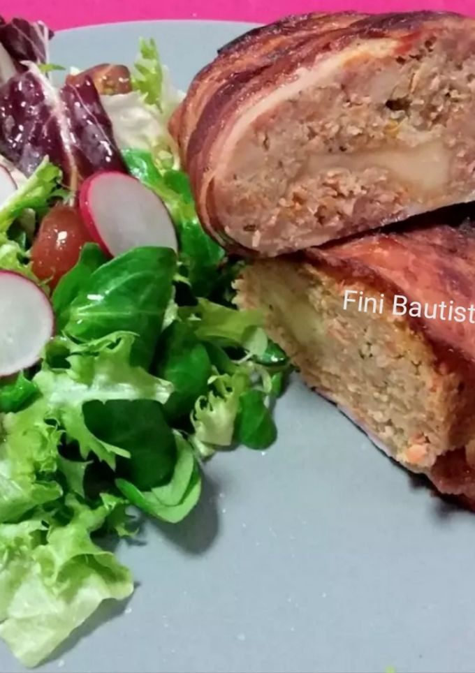 Una foto de Rollo de carne y verdura