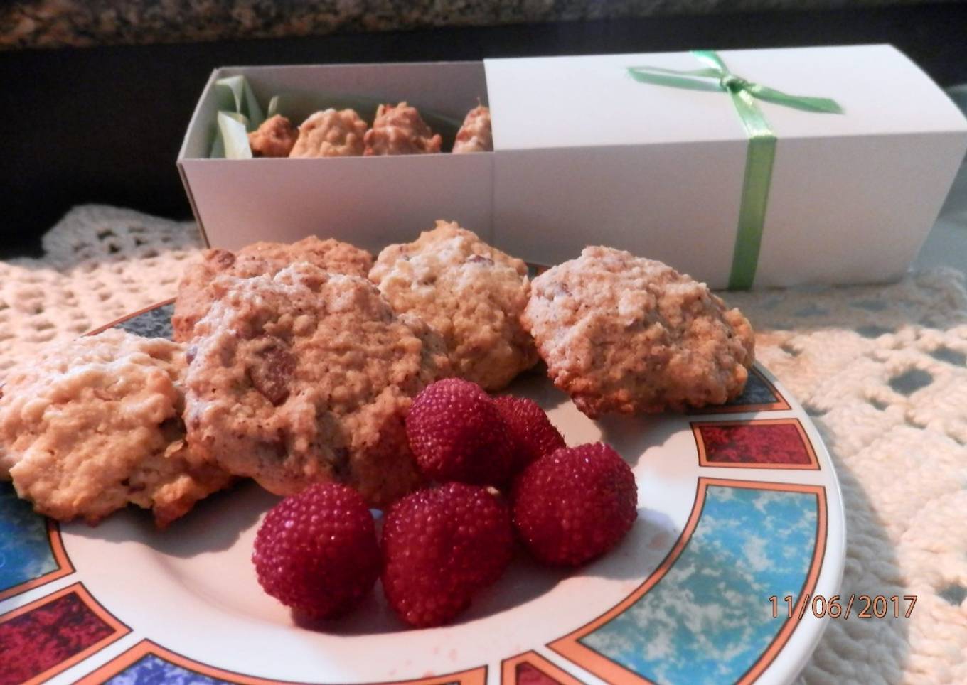 Galletas de avena, un postre sano para la merienda