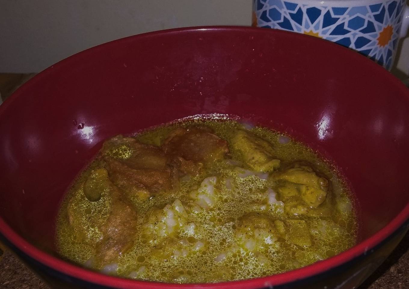 Bubur gurih magiccom