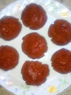 Foto resep Eggless Bolu Kukus Mekar Pepaya Part 2 (No Sprite No Mixer)