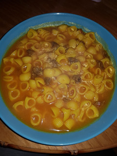 Una foto de Pasta Caldosita