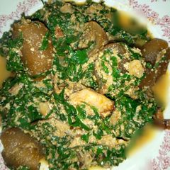 A picture of Egwu /egusi soup.