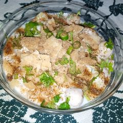 A picture of Chickpea Boondi Chaat.