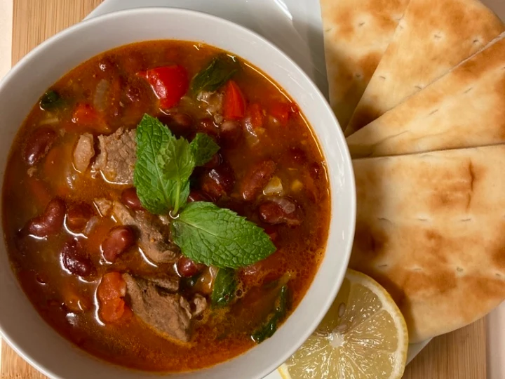 Cara Mudah Membuat Resep Soup Kacang Merah ala Turki/Kidney Beans Turkish style Anti Ribet, Enak Banget