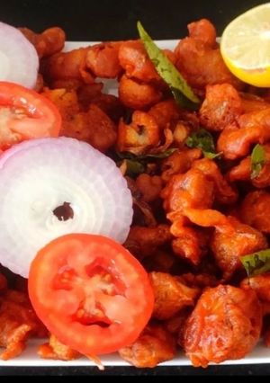 A picture of Crispy mushroom 65.