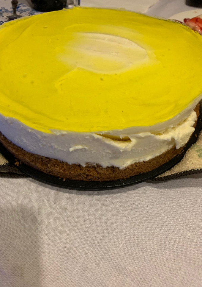 Una foto de Tarta mousse de limón Monsieur Cuisine