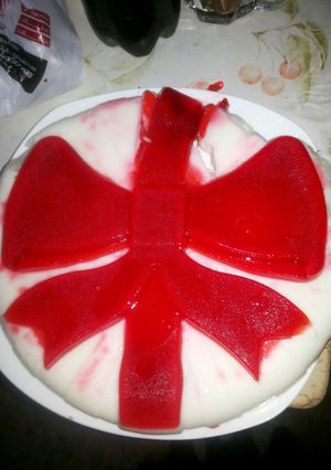 صورة لوصفة مهلبية مع الجلي