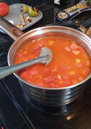 Una foto de Frijoles Charros