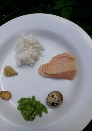 Foto resep (MPASI) Bubur Ayam-Puyuh-Buncis