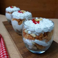A picture of Kaju Barfi Parfait.