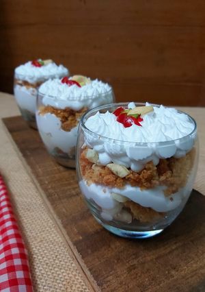 A picture of Kaju Barfi Parfait.