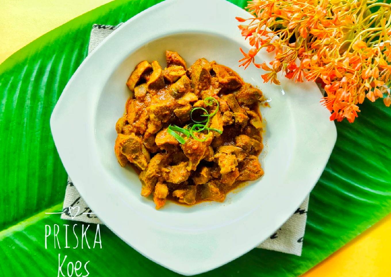 Rica Rica Hati Ampela Ayam