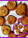 Eggplant rings+potato rings