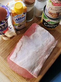 Tejszínes-fokhagymás karaj recept fotója