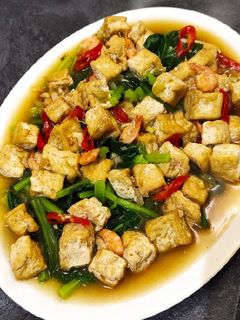 Foto resep Caisim tahu saus tiram