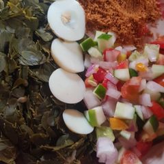 A picture of Moringa salad.