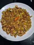 Omelet Mi Chikuwa Sayur Pedas