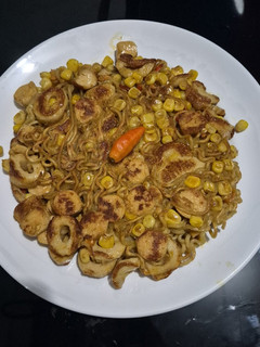 Foto resep Omelet Mi Chikuwa Sayur Pedas