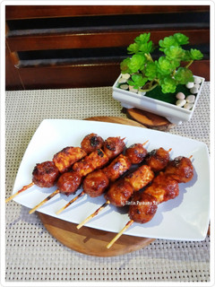 Foto resep Sate Bakso Dan Tempe
