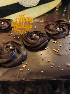 A picture of Chocolate Fudge Cake.