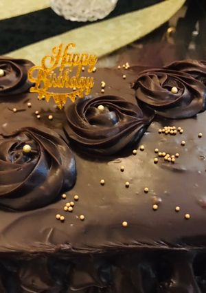 A picture of Chocolate Fudge Cake.