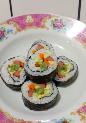 Foto resep 31. Gimbab simple anak suka