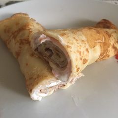 A picture of Salty pancakes.