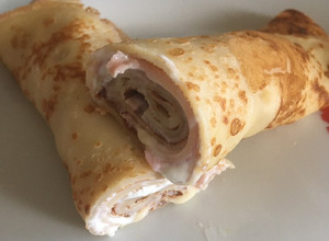 A picture of Salty pancakes.