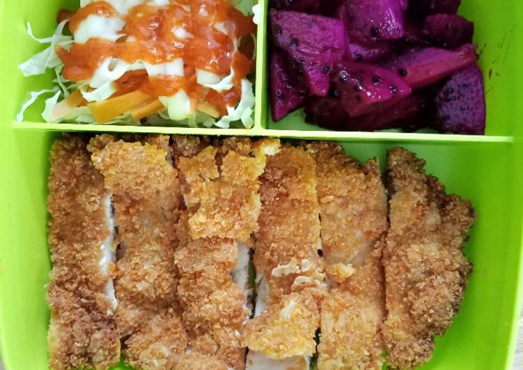 Chicken katsu (Bekal Makan super gampang😆)