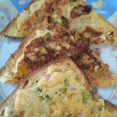 A picture of Bread pizza.