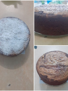 Una foto de Bizcochuelo marmolado casero!!