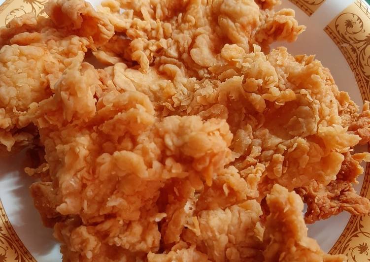 Langkah Mudah untuk Menyiapkan Fried Chicken kriuk dada fillet Anti Gagal