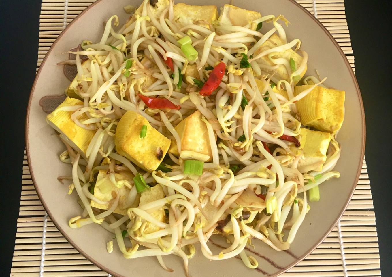 Tumis toge tahu