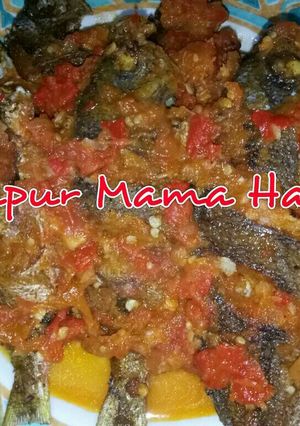 Foto resep Ikan Ekor Kuning Goreng Sambal Tomat