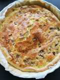 Vegetarian Quiche Lorraine with Smoked Tofu