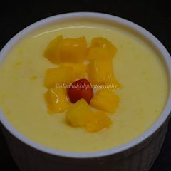 A picture of Mango Pudding.