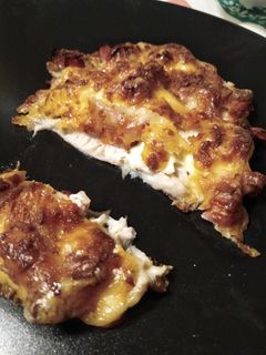 Una foto de Falsa pizza de cucurriles