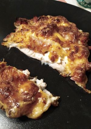 Una foto de Falsa pizza de cucurriles