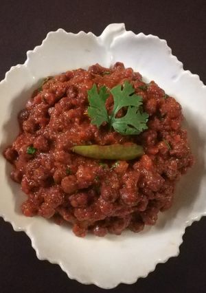 A picture of Chana Masala.