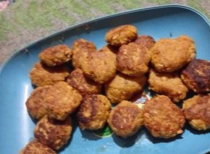 Una foto de Tortitas de avena y atún 😍😍