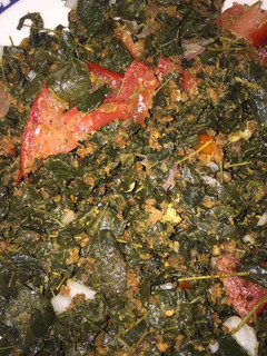 A picture of Moringa salad.
