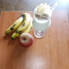 Apple smoothie 🍎 A picture of Apple smoothie 🍎.