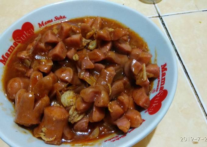 Resep Sosis Saos Lada Hitam Oleh Lien Cookpad