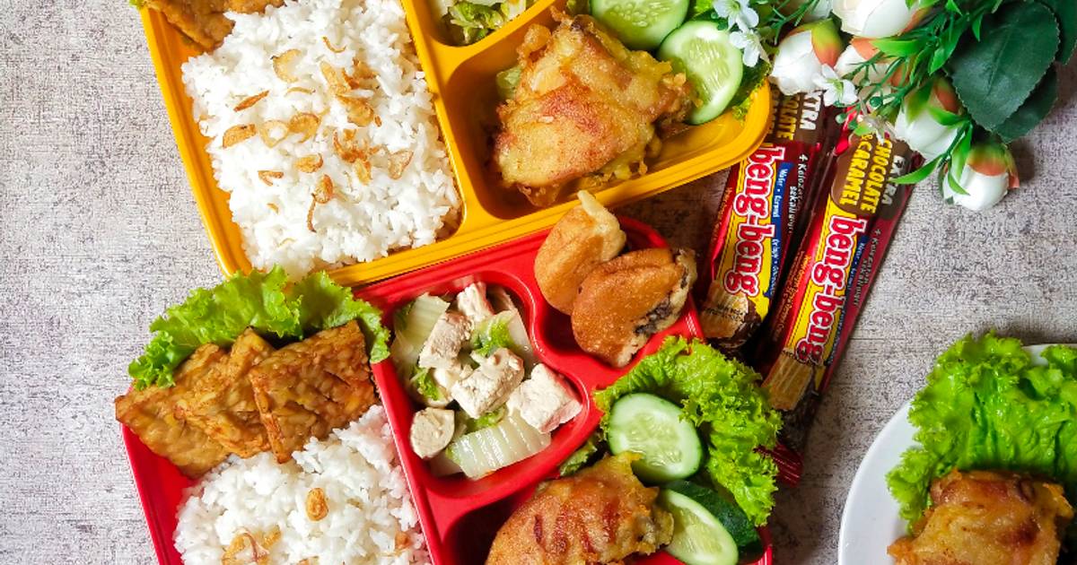 Resep Bento Box Menu 4 Bintang Oleh Ihdanas - Cookpad