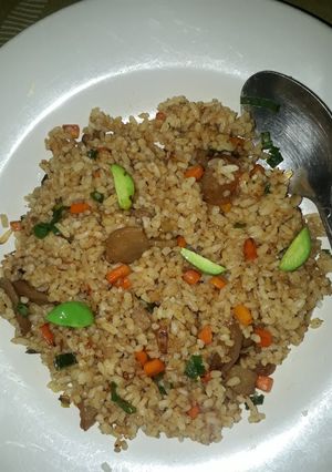 Foto resep Nasi goreng tanpa endog